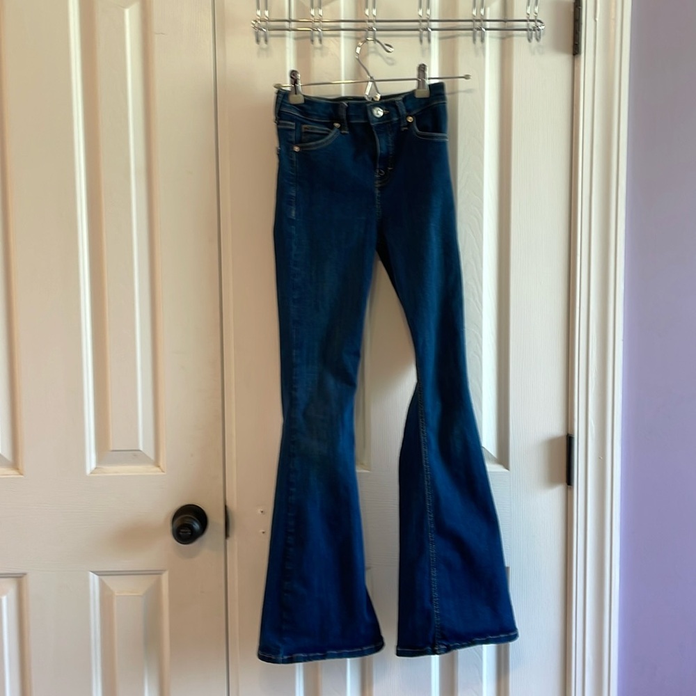 TopShop Moto Jamie Flair Jeans, size 25